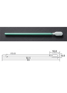 Chemical-resistant swabs